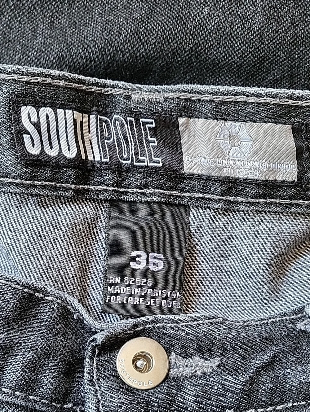 Y2k South Pole Men's Wide Leg Jeans 36